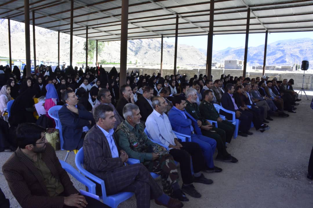 گزارش تصویری از مراسم افتتاحیه اردوهای راهیان نور دانش آموزی استان  در چرام